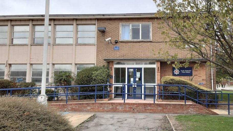 A former police station in  Darenth Lane, South Ockendon in Essex. 