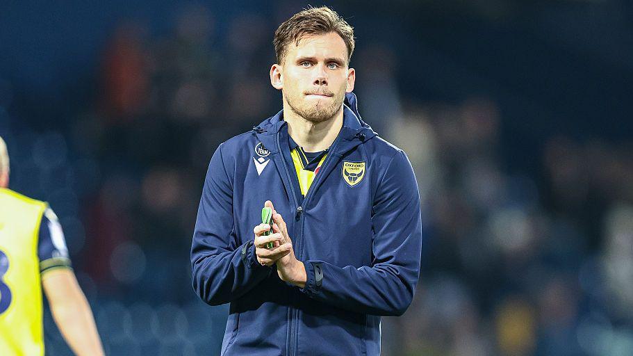 Nik Prelec applauds the Oxford fans