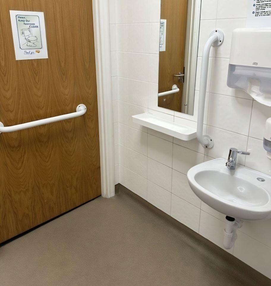 Disabled toilet interior