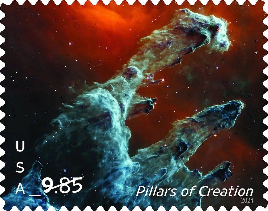 Pillars of creation stamp