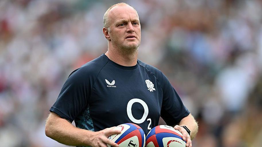 Lee Blackett with England