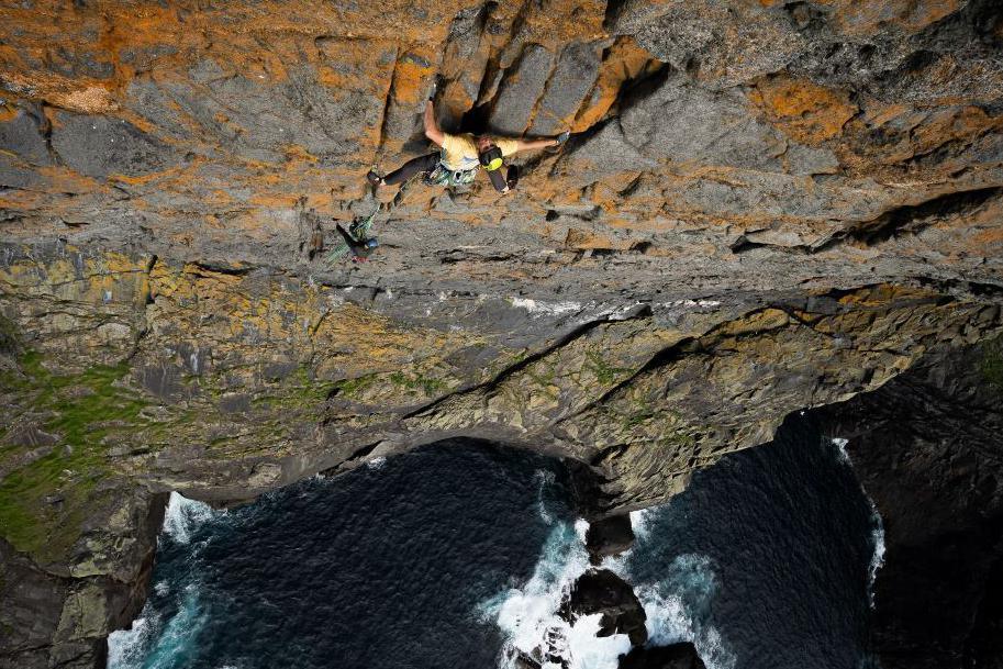 Robbie Phillips climbing in St Kilda