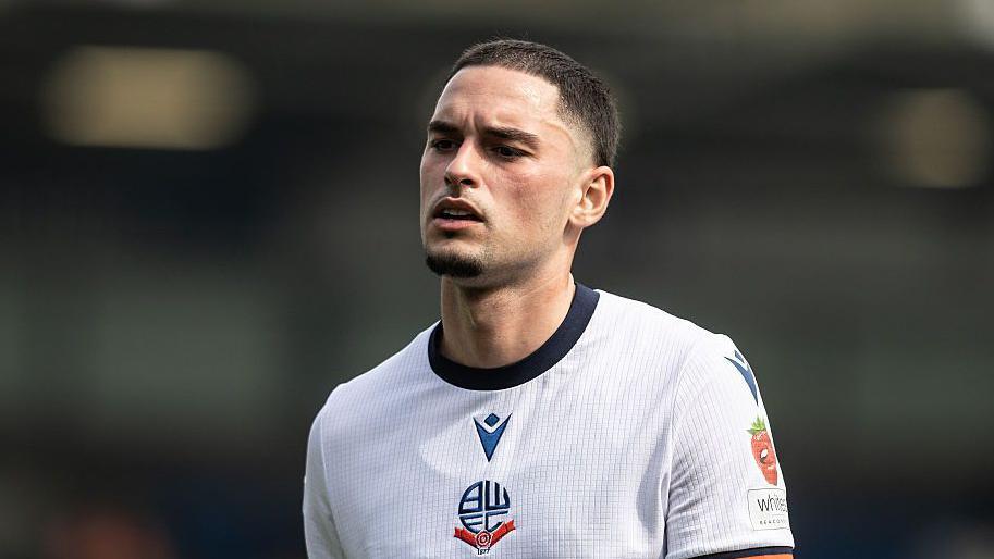 Klaidi Lolo playing for Bolton