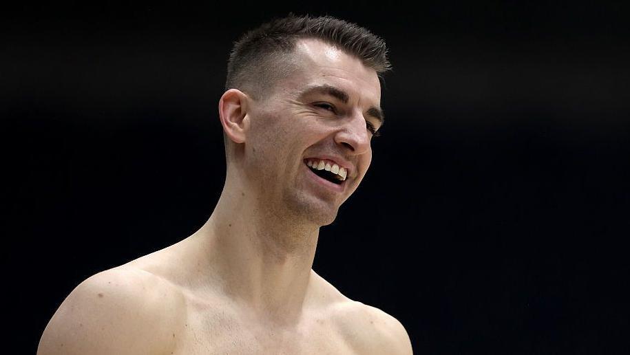 Max Whitlock smiles
