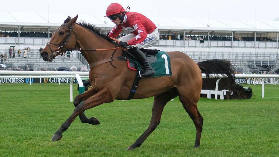 Harry Cobden riding Kalif Du Berlais at Cheltenham on 1 January 