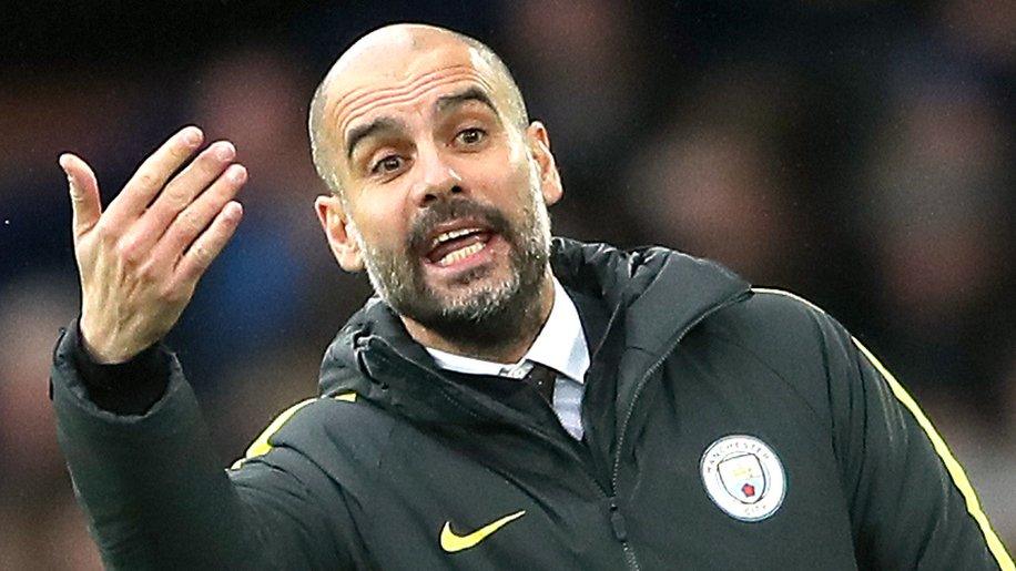 Manchester City boss Pep Guardiola