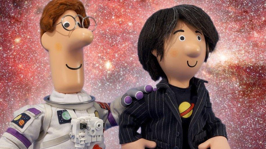 Postman Pat and Brian Cox