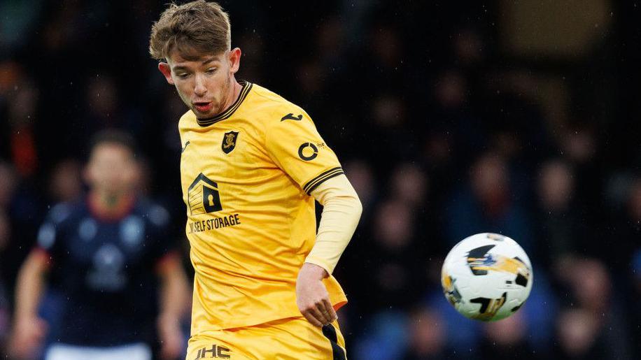 Robbie Fraser in action for Livingston