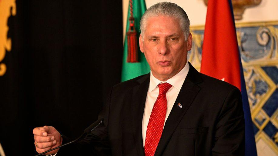 Cuban President Miguel Díaz-Canel