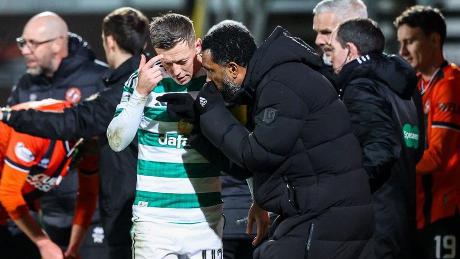 Callum McGregor and Wilfried Nancy