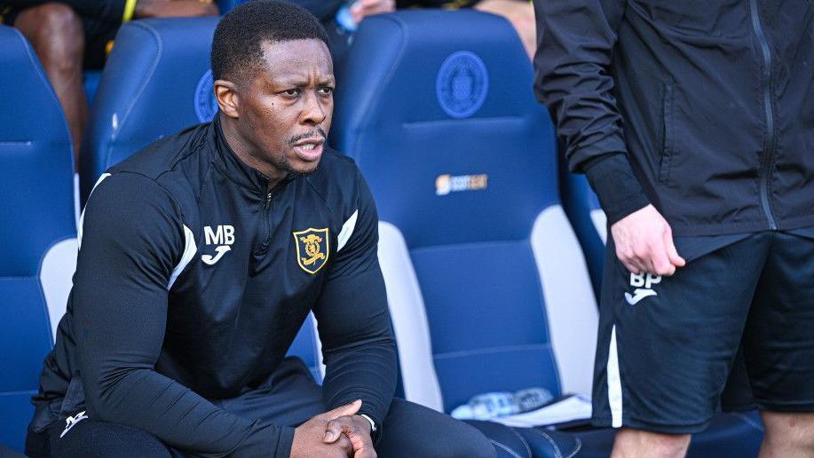 Livingston manager Marvin Bartley