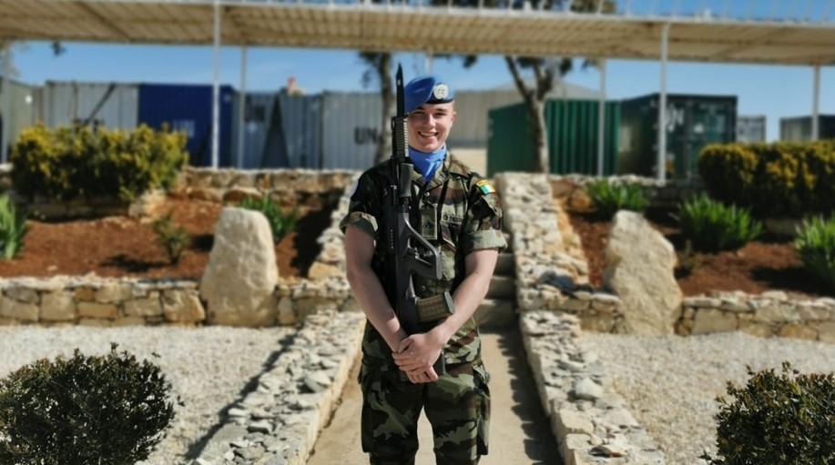 Shane Kearney was injured on active service in Lebanon, the Irish Defence Forces said