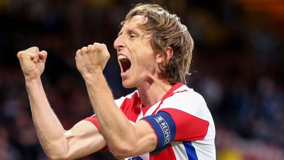 Croatia captain Luka Modric