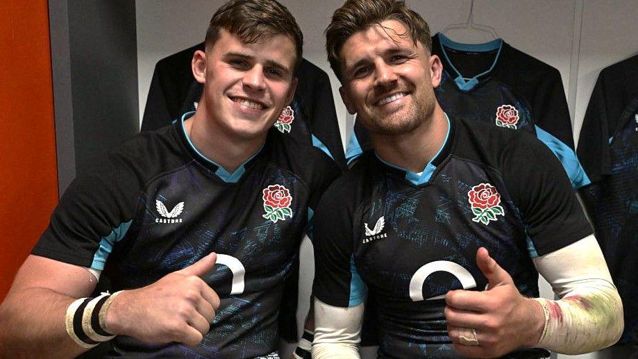Seb Atkinson and Henry Slade