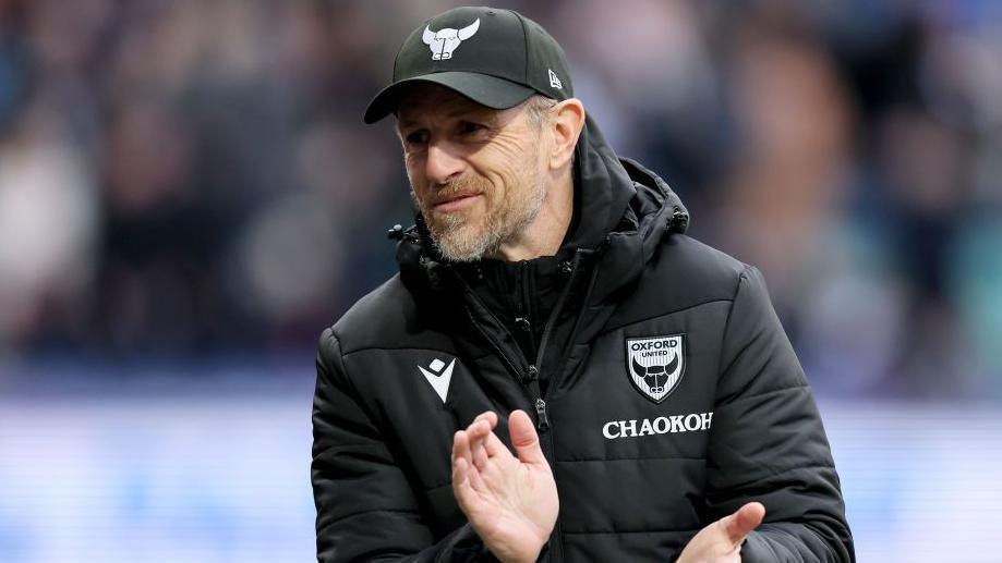 Oxford manager Gary Rowett