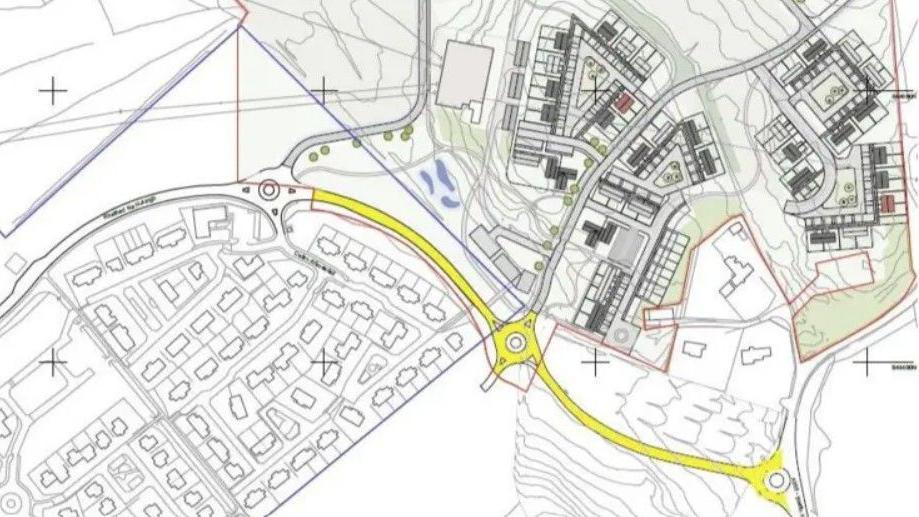 Ìomhaigh de sheach-rathad Phort Rìgh