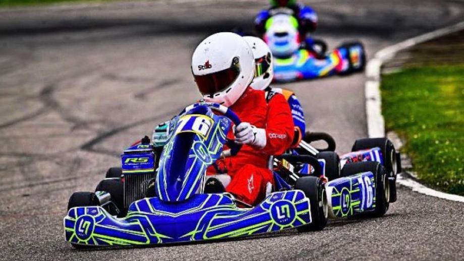 Kart racing at Golspie