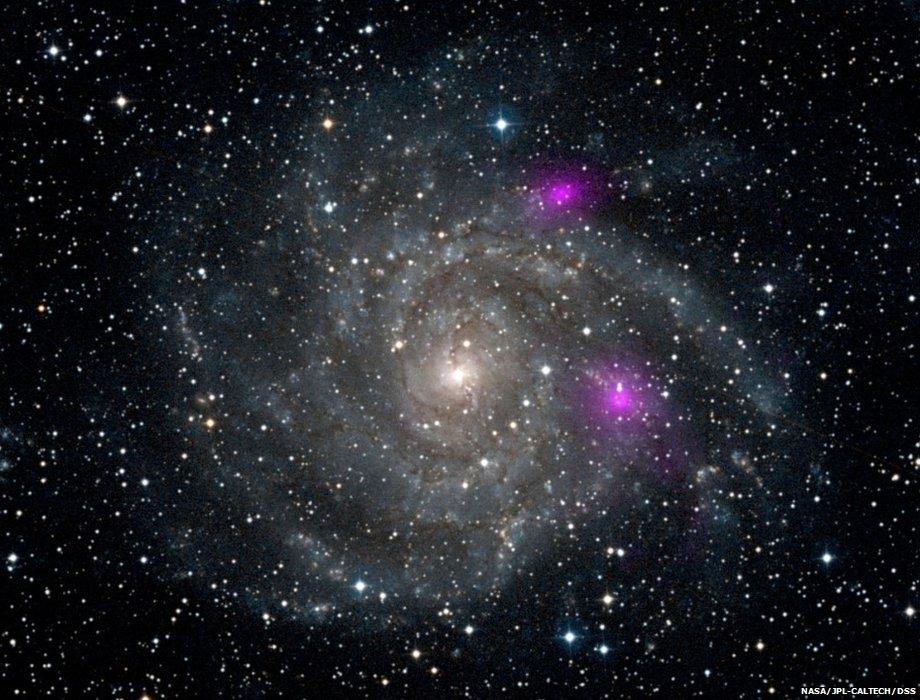 Spiral galaxy IC 342