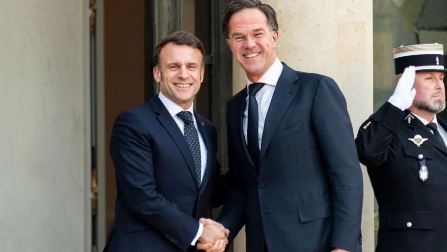 Macron and Rutte