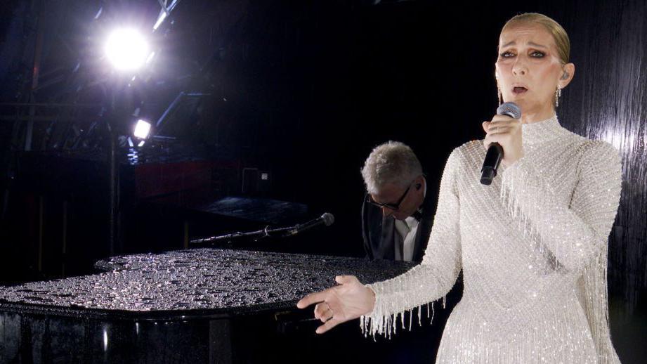 Celine Dion singing