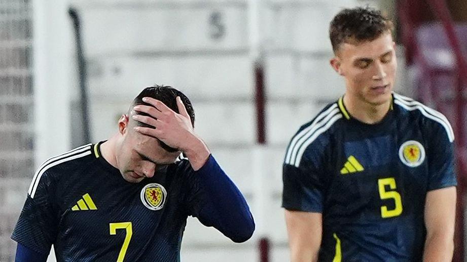 Scotland Under-21 players Lennon Miller and Dane Murray