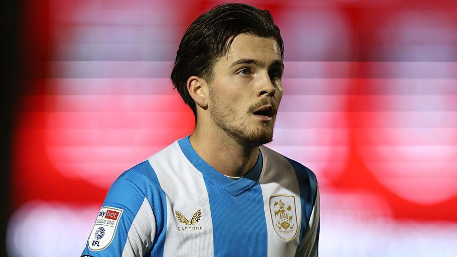 Leo Castledine playing for Huddersfield Town this season
