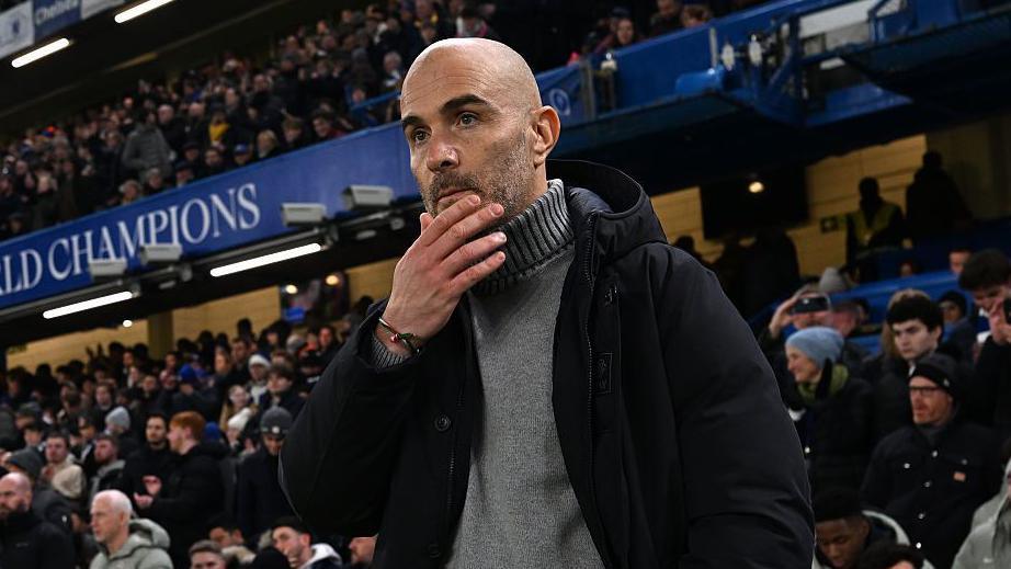 Maresca while Chelsea head coach