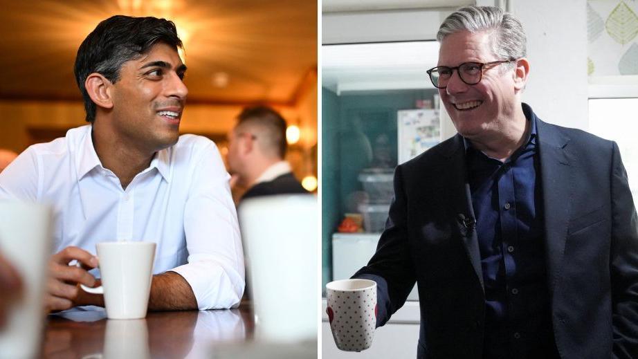 Rishi Sunak and Keir Starmer