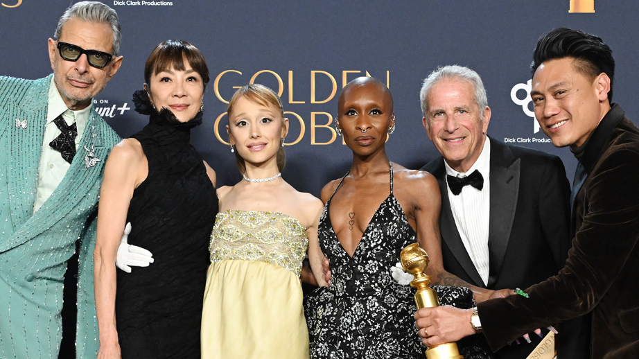 Jeff Goldblum, Michelle Yeoh, Ariana Grande, Cynthia Erivo, Marc E. Platt, Jon M. Chu