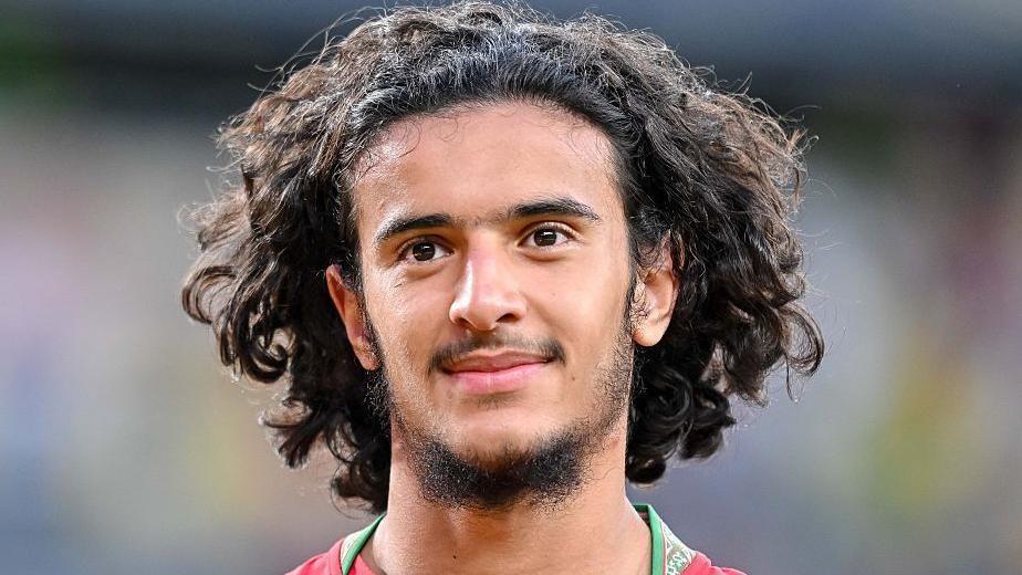 Morocco midfielder Ayyoub Bouaddi during his team's 1-1 draw with Brazil on Saturday