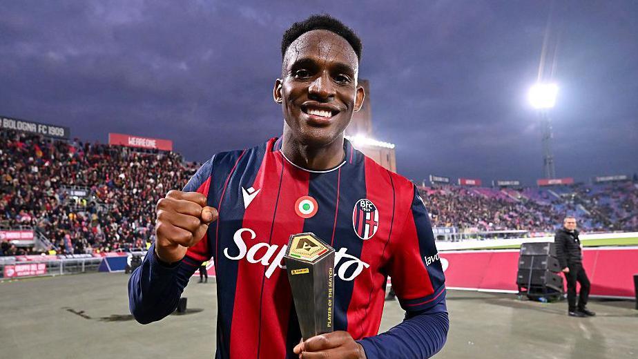 Jhon Lucumi netted Bologna's second