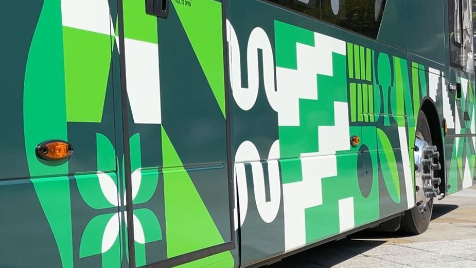 Weaver Network bus artwork