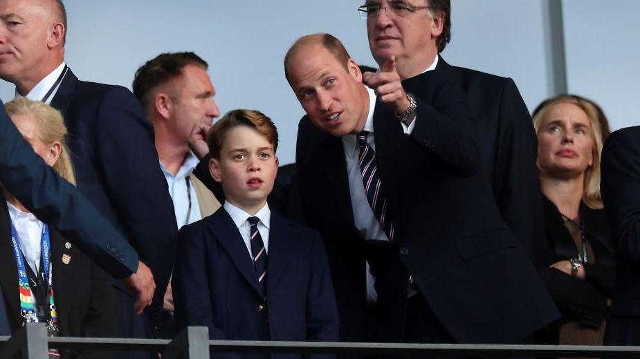 Prince George and Prince William