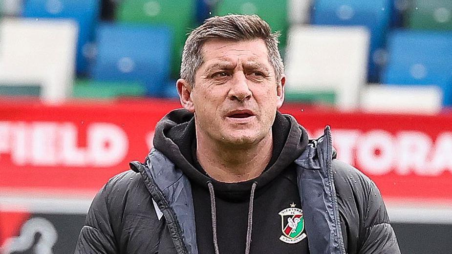 Declan Devine was disappointed after losing the Windsor Park decider