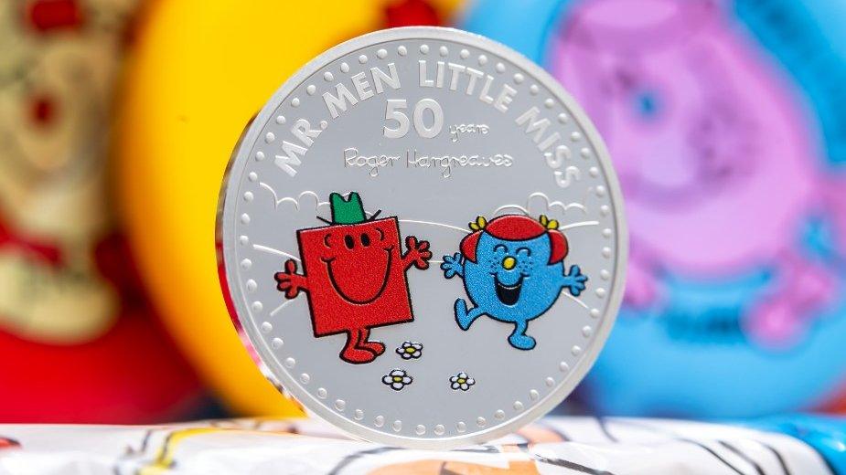 Mr Men and Little Miss coin