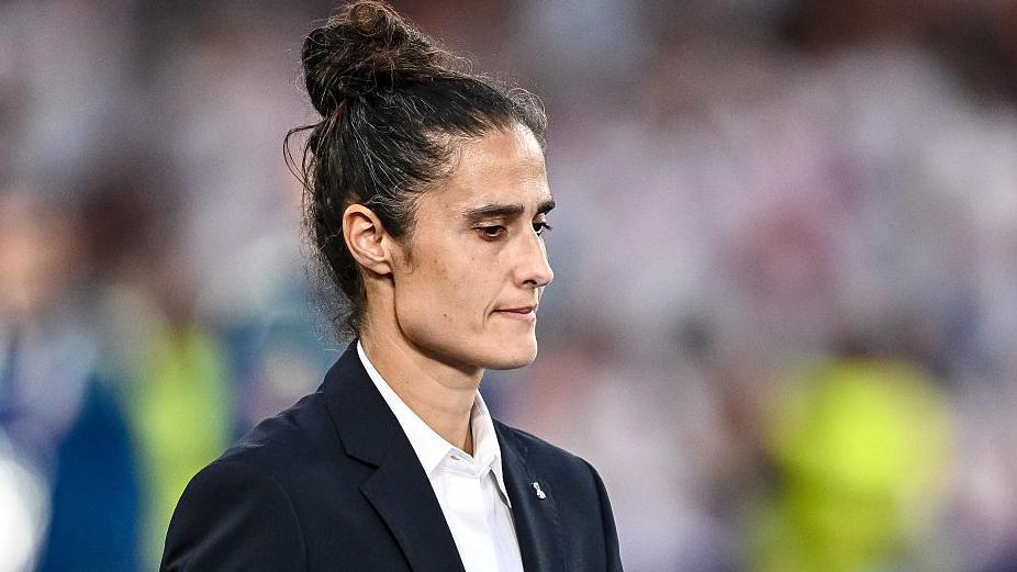 Montse Tome looks pensive