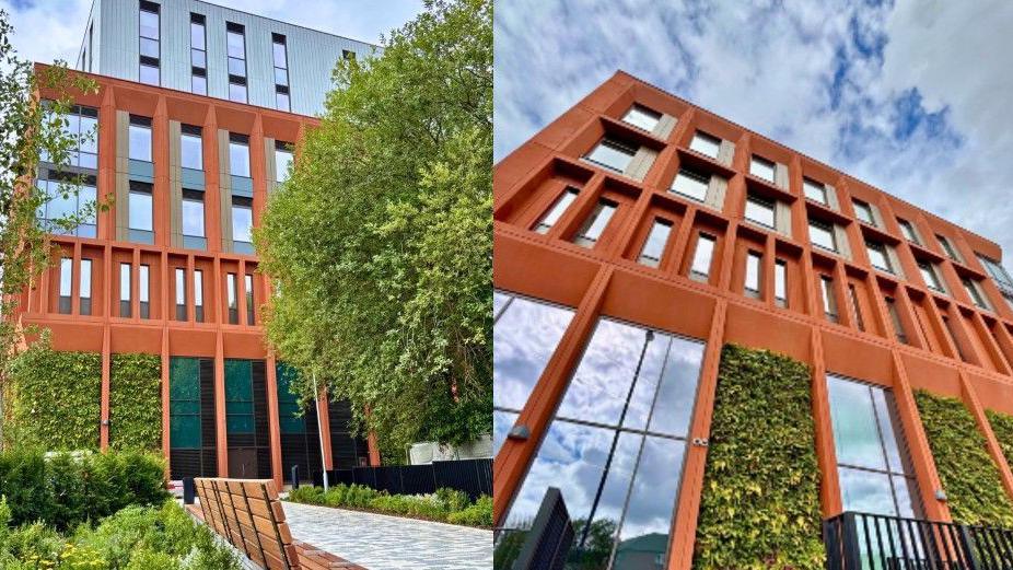 Outside view of Derby Business School