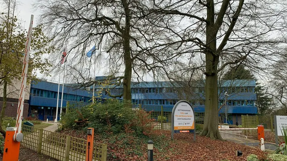 A general view of Nottinghamshire Police HQ