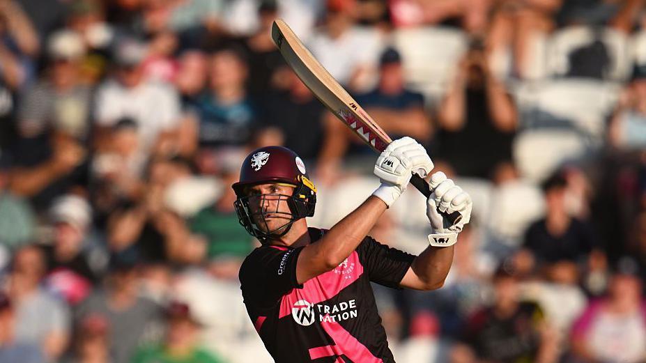 Lewis Gregory batting