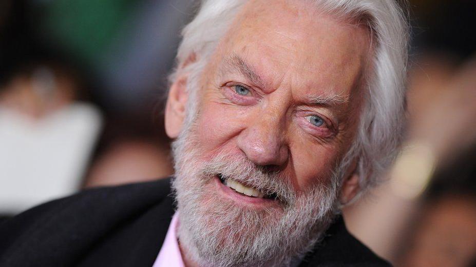 Actor Donald Sutherland 