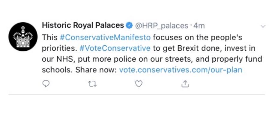 HRPalaces tweet