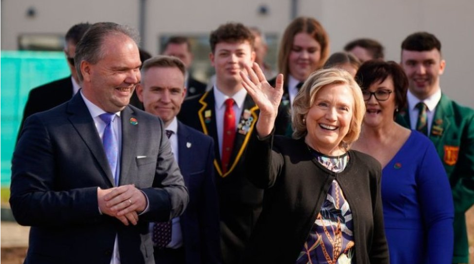 Hilary Clinton visit to Limavady