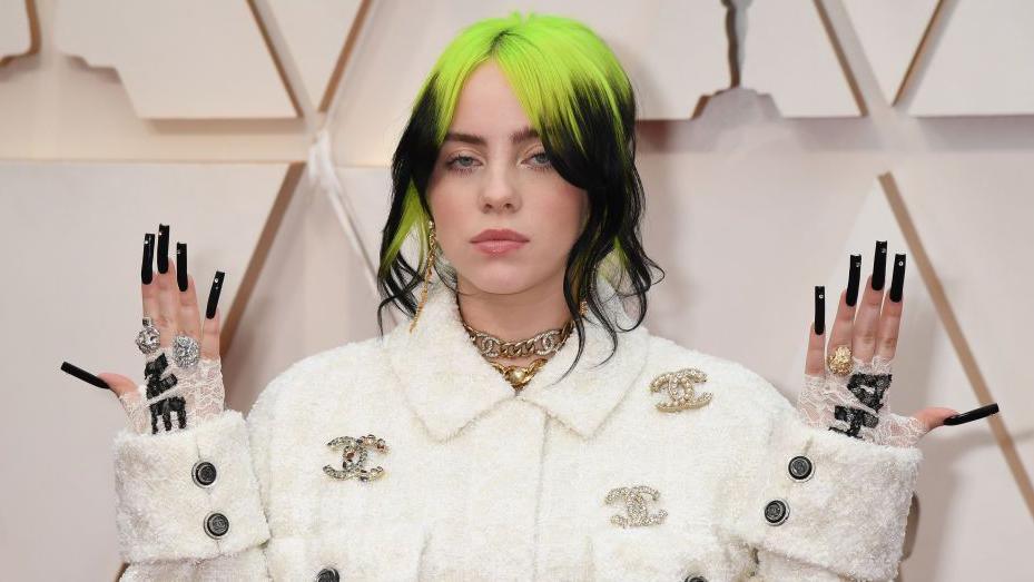 US singer-songwriter Billie Eilish