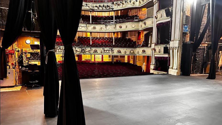 Theatre Royal Brighton view from stage