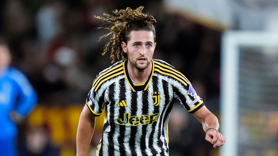 Adrien Rabiot in action for Juventus