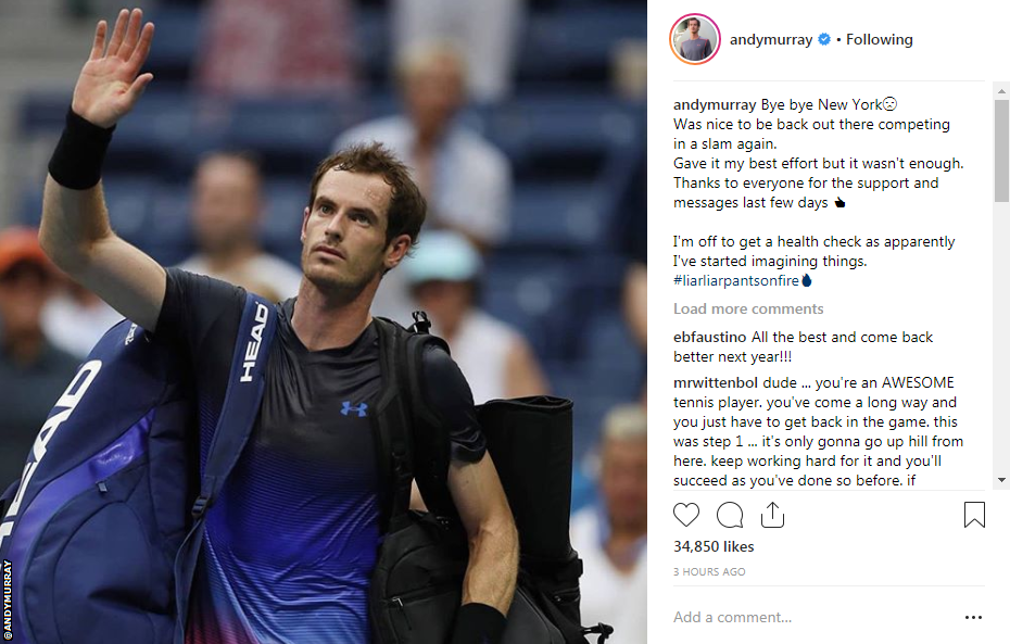 Andy Murray instagram