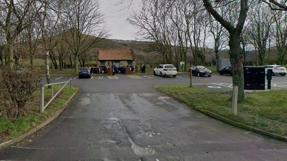 A Google Maps screenshot of a car park.