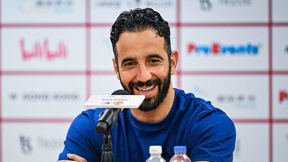 Manchester United head coach Ruben Amorim