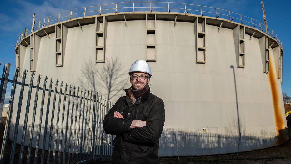 Gas holder site