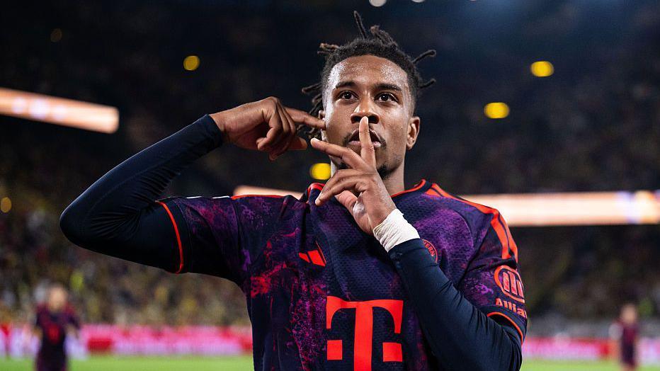 Michael Olise celebrating